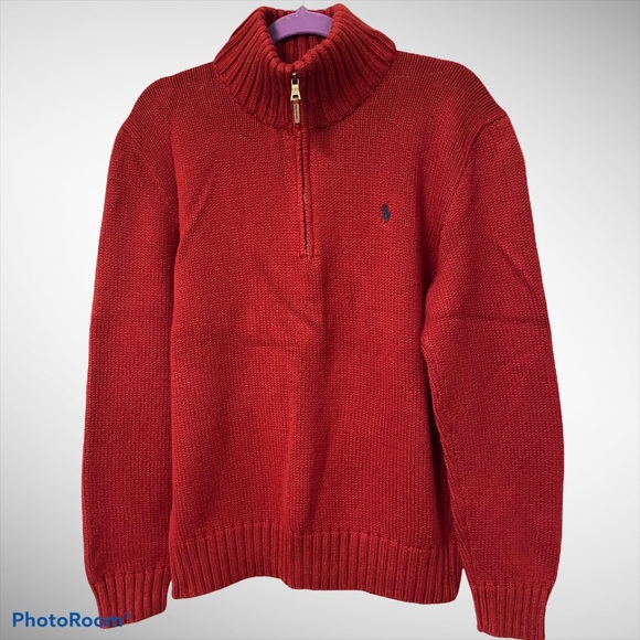 Polo by Ralph Lauren Other - Polo by Ralph Lauren 1/4 zip heavy sweater Sz L